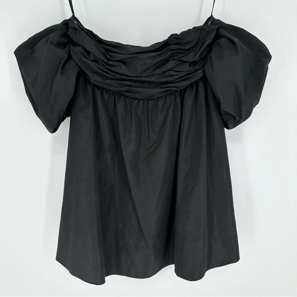Free People Mia Square Neck Off Shoulder Mini Party Dress